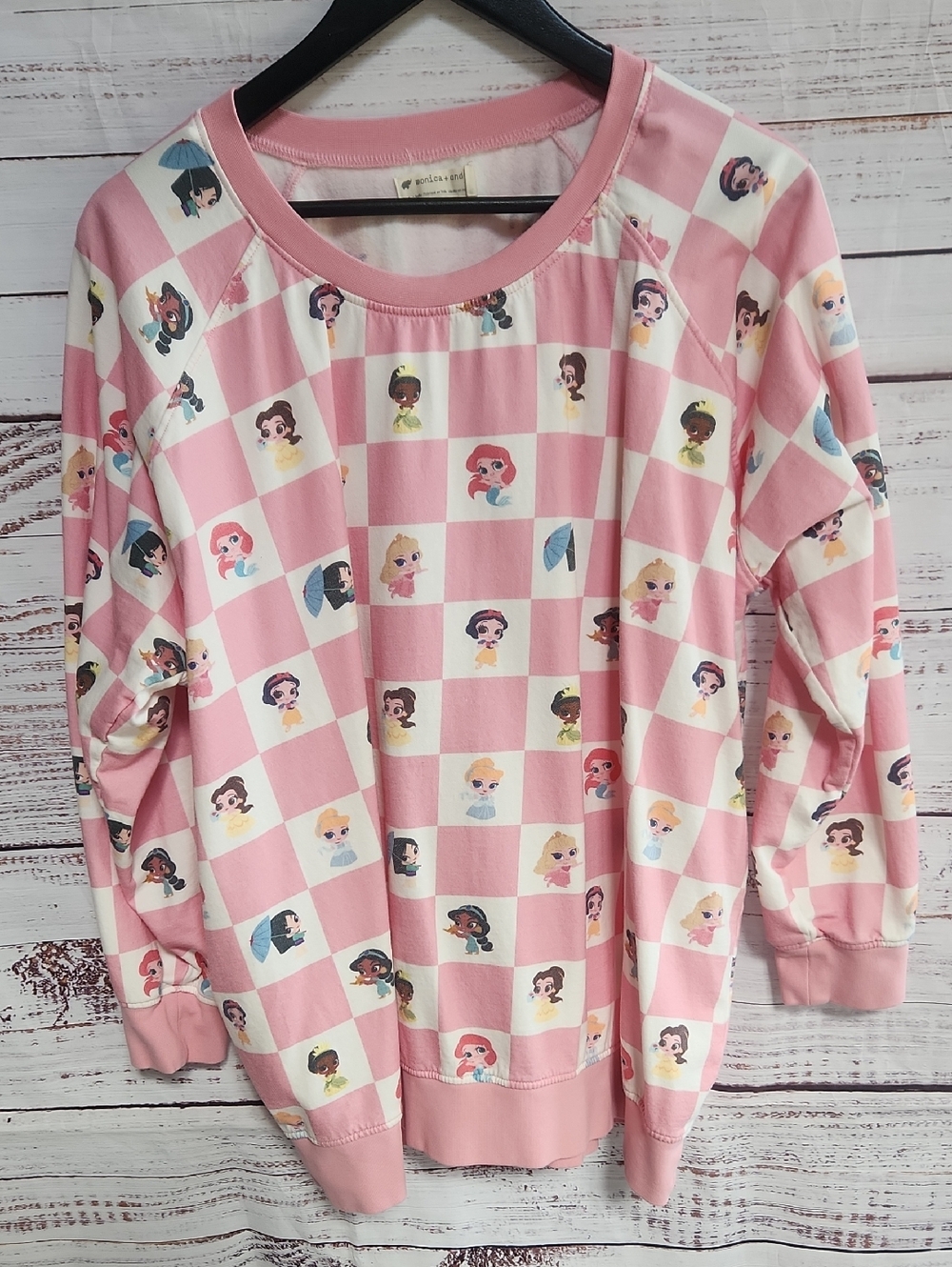 Pink Disney Princess Sweatshirt